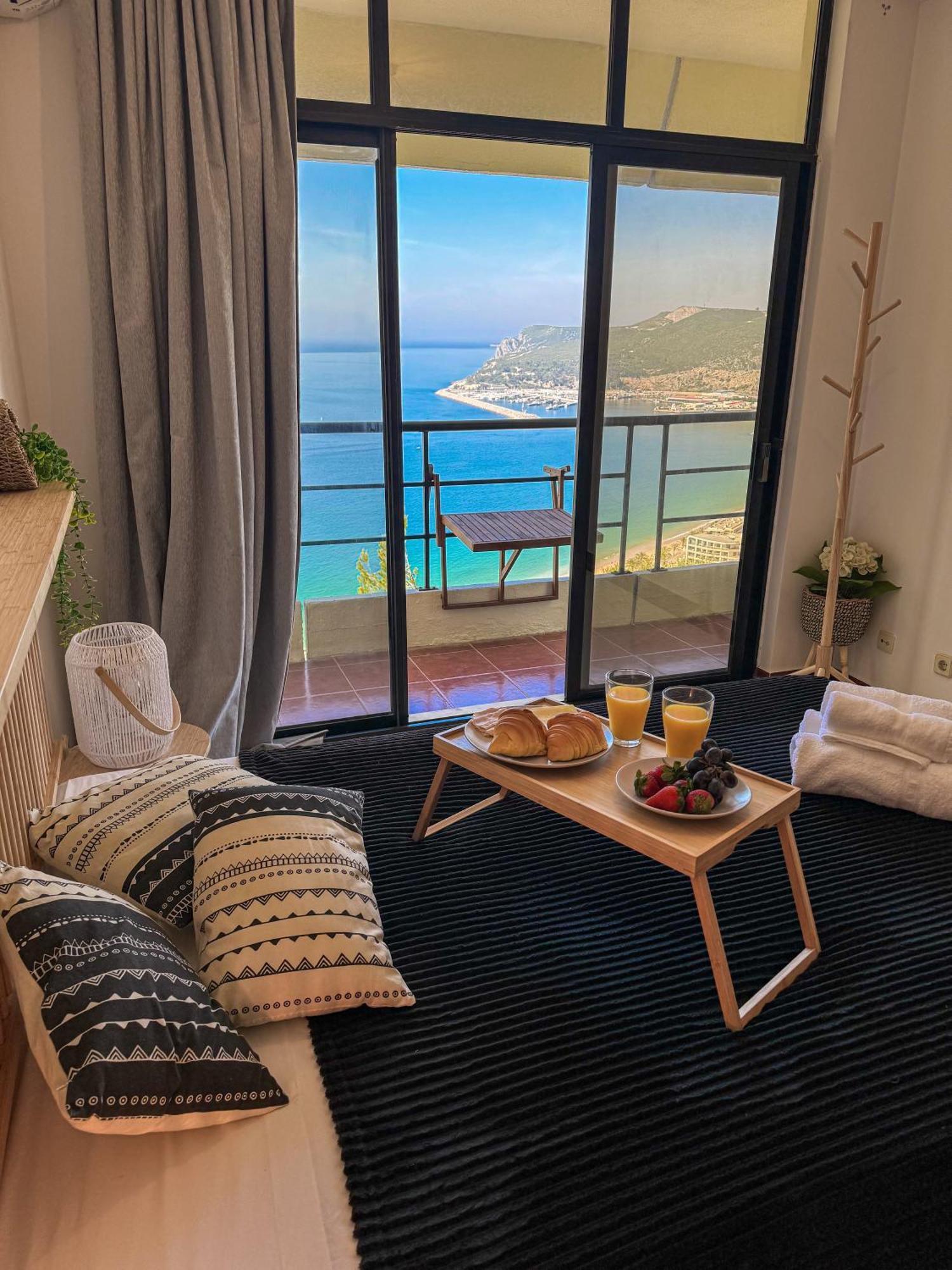 Penthouse Ocean View Sesimbra - Parking @Center Apartment Exterior photo